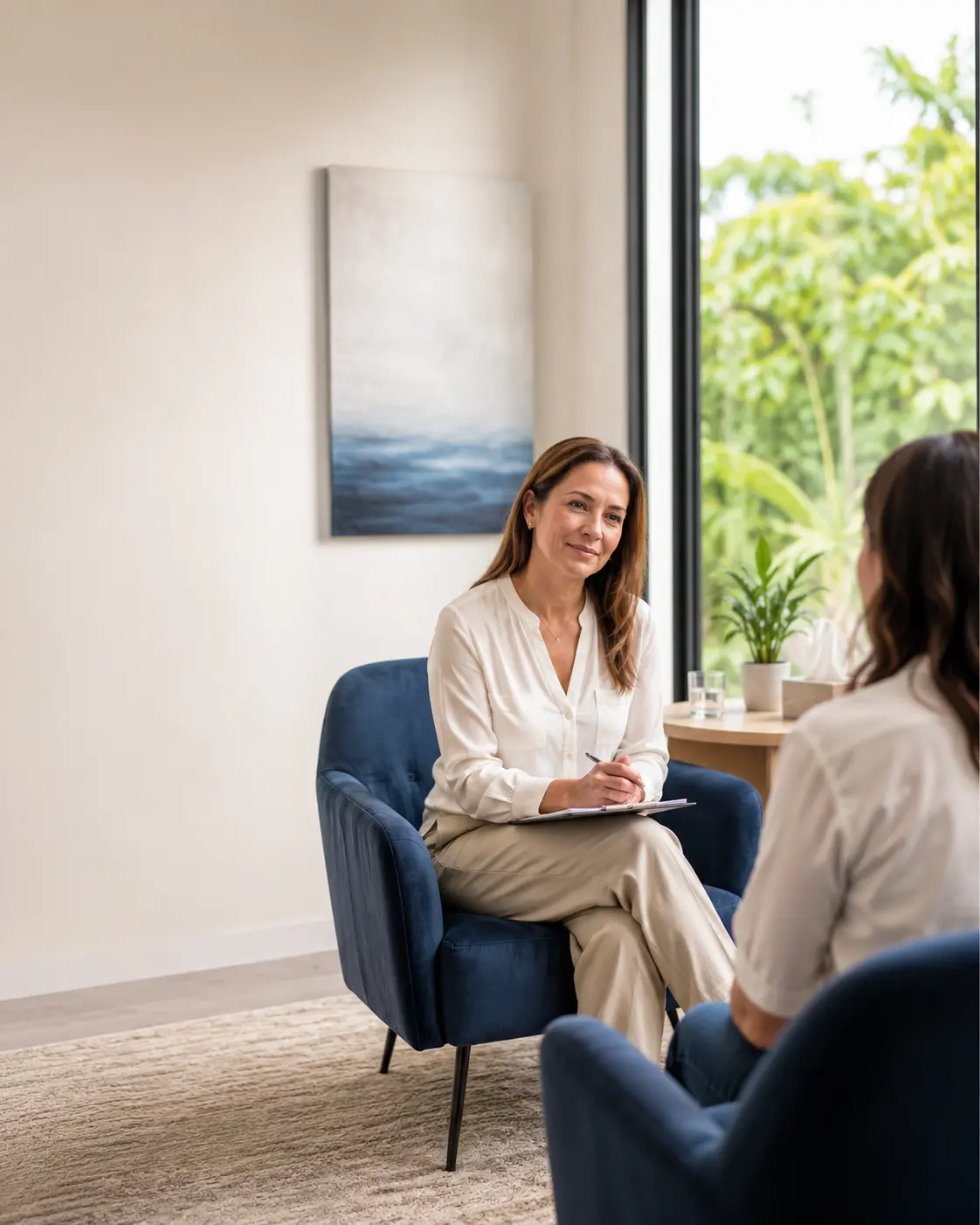 Sesión de terapia individual — CIAP Centro de Salud Mental, Escazú